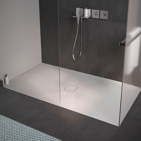 KALDEWEI CONOFLAT 795-1 sprchová vanička 90x140 cm, smaltovaná ocel, bez nosiče, Antislip 466530000001 Obrázek - fotka