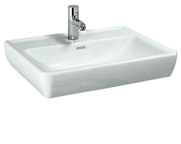 LAUFEN PRO A umyvadlo 55 cm, s otvorem pro baterii a přepadem