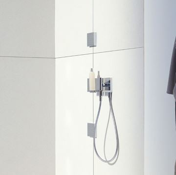 AXOR SHOWER COLLECTION police 120 mm, nástěnná, chrom 40872000 Obrázek - fotka