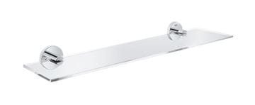 GROHE ESSENTIALS police 530 mm, nástěnná, sklo, chrom
