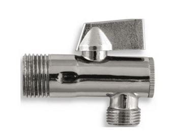 EASY rohový ventil 1/2"x3/8", s filtrem, chrom