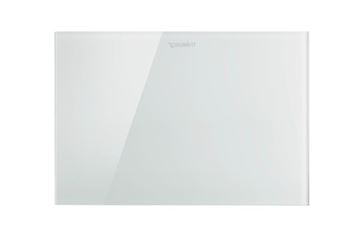 DURAVIT DURASYSTEM ovládací tlačítko splachování, senzorové, s podsvícením, napájení ze sítě, sklo, bílá WD5003012000 Obrázek - fotka