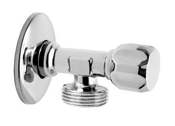 EASY pračkový ventil 1/2"x3/4", chrom