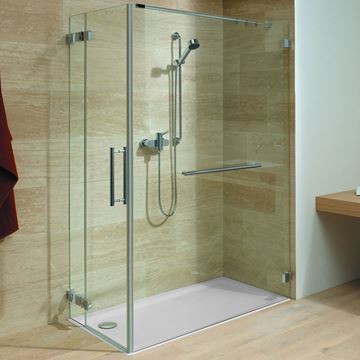 KALDEWEI DUSCHPLAN XXL 425-2 sprchová vanička 75x140 cm, smaltovaná ocel, s nosičem 432548040001 Obrázek - fotka