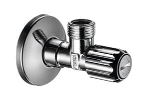 HANSGROHE rohový ventil 1/2"x3/8", s filtrem, chrom