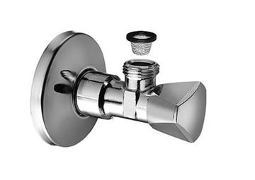 SCHELL SANLAND rohový ventil 1/2"x3/8", se sítkem, chrom