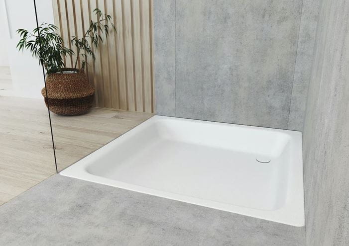 KALDEWEI SANIDUSCH 397 sprchová vanička 100x100 cm, smaltovaná ocel, bez nožiček 440700010001 Obrázek - fotka