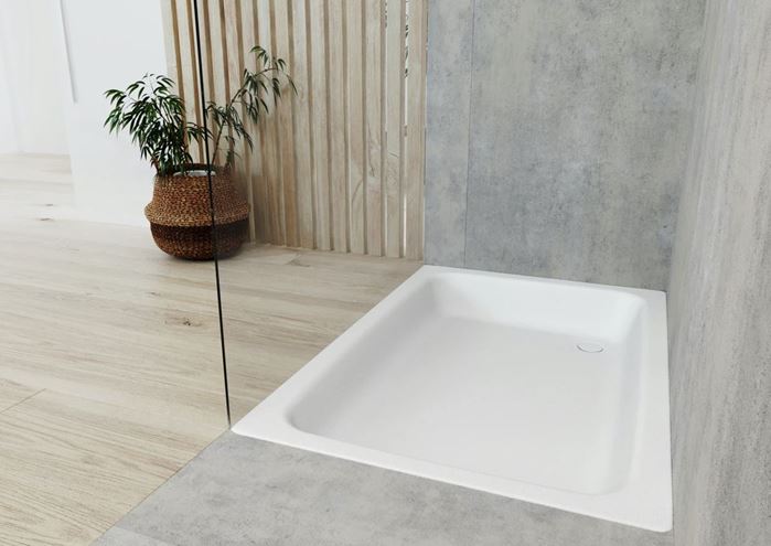 KALDEWEI SANIDUSCH 552 sprchová vanička 80x120 cm, smaltovaná ocel, bez nožiček 448300010001 Obrázek - fotka