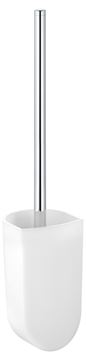 KEUCO ELEGANCE WC štětka, nástěnná, matné sklo, chrom