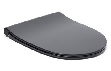 VITRA SENTO WC sedátko slim, SoftClosing, matná černá 120-083-009 Obrázek - fotka