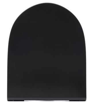 VITRA SENTO WC sedátko Slim, SoftClosing, matná černá 120-083R009 Obrázek - fotka