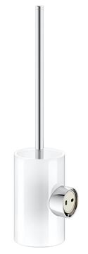 KEUCO REVA WC štětka, nástěnná, sklo, chrom 12864019000 Obrázek - fotka