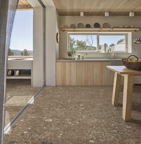 MARAZZI MYSTONE CEPPO DI GRÉ dlažba 75x75 cm, mat, beige MQW1 Obrázek - fotka