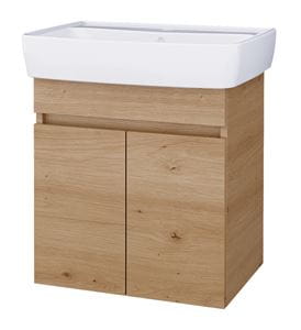 CONCEPT 50 skříňka pod umyvadlo 52x39,2x55 cm, 2 dvířka, karamel