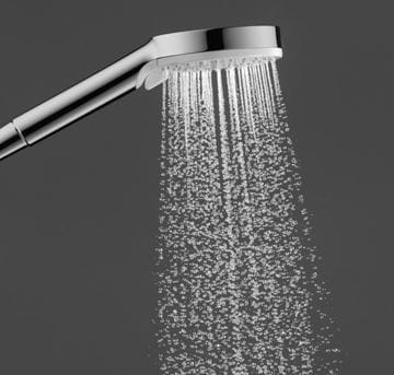HANSGROHE CROMETTA VARIO sprchový set s termostatickou baterií, ruční sprcha se 2 proudy, tyč, hadice, bílá/chrom 27812400 Obrázek - fotka