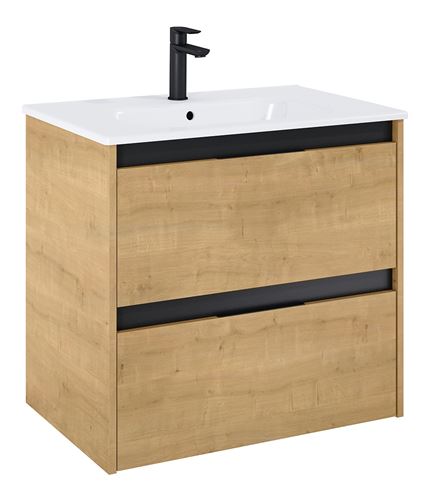 ROCA ALPINE skříňka pod umyvadlo 68,5x59x45,2 cm, 2 zásuvky, světlý dub A857864464 Obrázek - Hlavní obrázek