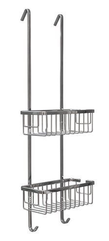 ROTH SHELF UNI drátěná police 250 mm, dvoupatrová, na sprchový kout, chrom 8000279 Obrázek - Hlavní obrázek