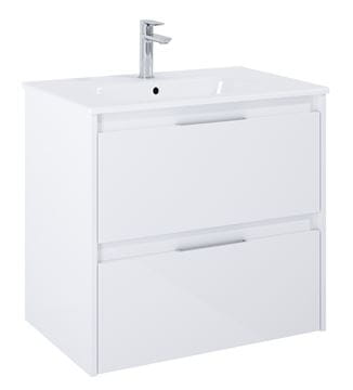 ROCA ALPINE skříňka pod umyvadlo 68,5x59x45,2 cm, 2 zásuvky, lesklá bílá