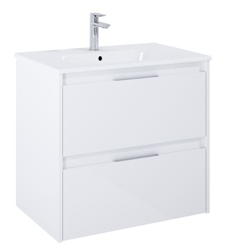 ROCA ALPINE skříňka pod umyvadlo 68,5x59x45,2 cm, 2 zásuvky, lesklá bílá A857864806 Obrázek - Hlavní obrázek