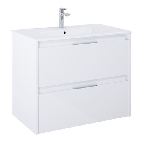 ROCA ALPINE skříňka pod umyvadlo 78,5x59x45,2 cm, 2 zásuvky, lesklá bílá A857865806 Obrázek - Hlavní obrázek
