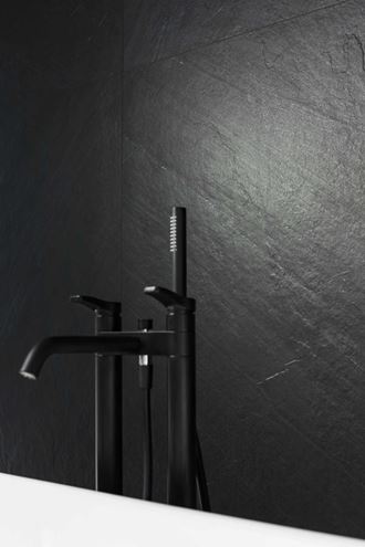 MARAZZI MYSTONE LAVAGNA dlažba 30x60 cm, mat, nero M05C Obrázek - fotka