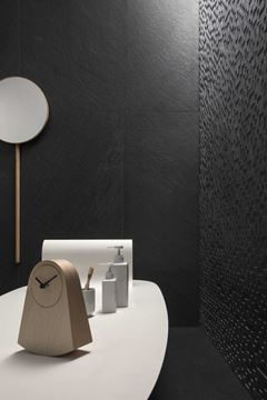 MARAZZI MYSTONE LAVAGNA dlažba 30x60 cm, mat, nero M05C Obrázek - fotka