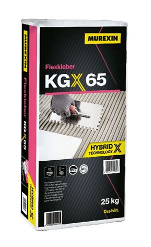 MUREXIN FLEX KGX 65 lepicí malta 25 kg, šedá 32484 Obrázek - Hlavní obrázek