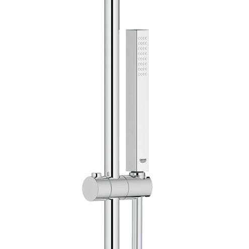 GROHE EUPHORIA SYSTEM 230 sprchový set s termostatickou baterií, horní sprcha, ruční sprcha, tyč, hadice, chrom 26187000 Obrázek - fotka