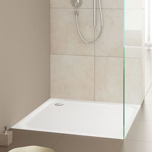 KALDEWEI SUPERPLAN 399-1 sprchová vanička 120x120 cm, smaltovaná ocel, bez nosiče 447100010001 Obrázek - fotka