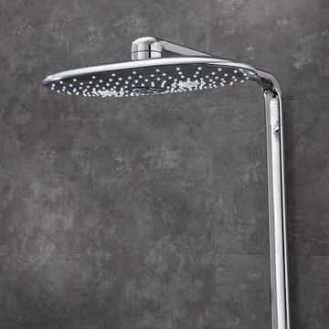 GROHE RAINSHOWER SMARTCONTROL DUO 360 sprchový set s termostatickou baterií, horní sprcha, ruční sprcha se 2 proudy, tyč, hadice, chrom 26250000 Obrázek - fotka