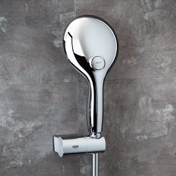 GROHE RAINSHOWER SMARTCONTROL DUO 360 sprchový set s termostatickou baterií, horní sprcha, ruční sprcha se 2 proudy, tyč, hadice, chrom 26250000 Obrázek - fotka