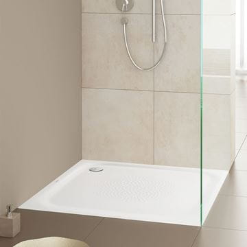 KALDEWEI SUPERPLAN 399-1 sprchová vanička 120x120 cm, smaltovaná ocel, bez nosiče, Perl Effekt, Antislip 447130003001 Obrázek - fotka