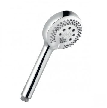 KLUDI LOGO vanová nástěnná baterie, s horní sprchou a ruční sprchou se 3 proudy, chrom 6808305-00 Obrázek - fotka