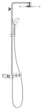 GROHE EUPHORIA SMARTCONTROL SYSTEM 310 DUO sprchový set s termostatickou baterií, horní sprcha, ruční sprcha se 3 proudy, tyč, hadice, chrom