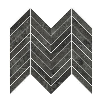 REFIN RIVER mozaika 26x32,5 cm, chevron, lesk, graphite