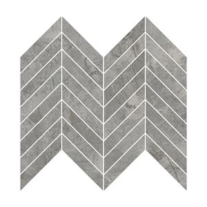 REFIN RIVER mozaika 26x32,5 cm, chevron, lesk, grey