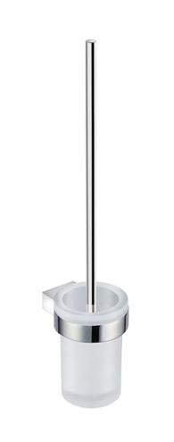 JIKA CUBITO PURE WC štětka, nástěnná, sklo, chrom H3843B10040001 Obrázek - Hlavní obrázek