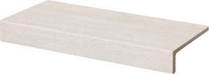 RAKO TRAVERTIN balkónová tvarovka 15x30 cm, okapnice, mat reliéf, slonová kost