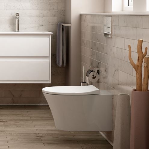 IDEAL STANDARD CONNECT AIR WC sedátko, SoftClose, bílá E036801 Obrázek - fotka