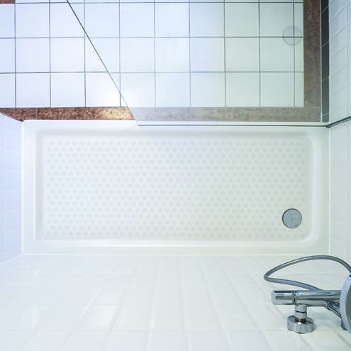 KALDEWEI SUPERPLAN XXL 412-1 sprchová vanička 100x140 cm, smaltovaná ocel, bez nosiče, celoplošný Antislip, Perl Effekt 431230023001 Obrázek - fotka