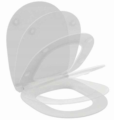 IDEAL STANDARD CONNECT SPACE WC sedátko Ultra Slim, bílá E772301 Obrázek - fotka