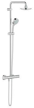 GROHE TEMPESTA COSMOPOLITAN 210 sprchový set s termostatickou baterií, horní sprcha, ruční sprcha se 2 proudy, tyč, hadice, chrom