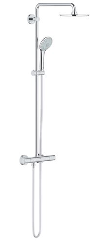 GROHE EUPHORIA SYSTEM 210 sprchový set s termostatickou baterií, horní sprcha, ruční sprcha, tyč, hadice, chrom 27964000 Obrázek - Hlavní obrázek
