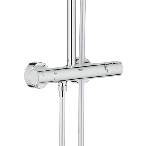 GROHE EUPHORIA SYSTEM 210 sprchový set s termostatickou baterií, horní sprcha, ruční sprcha, tyč, hadice, chrom 27964000 Obrázek - fotka