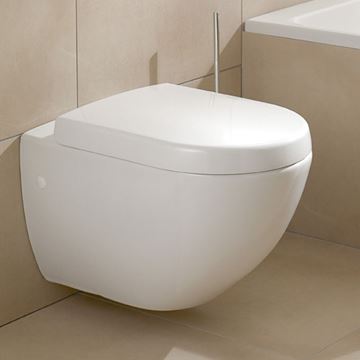 VILLEROY & BOCH SUBWAY WC sedátko, SoftClosing, alpská bílá 9M55S101 Obrázek - fotka