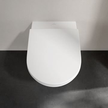 VILLEROY & BOCH SUBWAY 3.0 WC sedátko, SoftClosing, alpská bílá 8M42S1T1 Obrázek - fotka