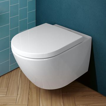 VILLEROY & BOCH SUBWAY 3.0 WC sedátko, SoftClosing, alpská bílá 8M42S101 Obrázek - fotka