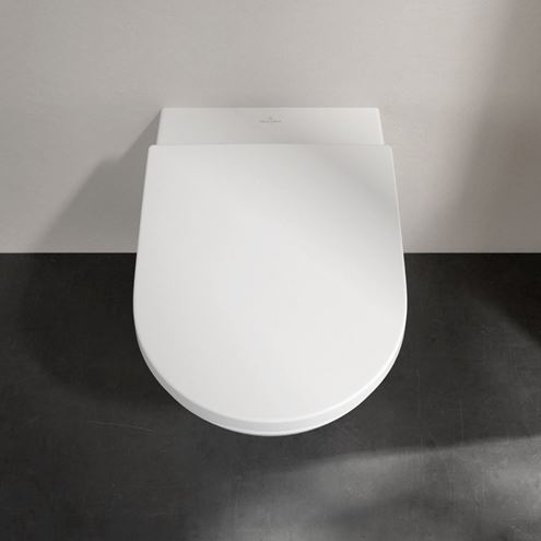 VILLEROY & BOCH SUBWAY 3.0 WC sedátko, SoftClosing, alpská bílá 8M42S101 Obrázek - fotka