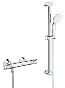GROHE GROHTHERM 500 sprchový set s termostatickou baterií, ruční sprcha, tyč, hadice, chrom
