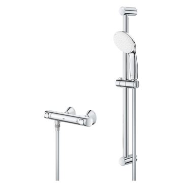 GROHE GROHTHERM 500 sprchový set s termostatickou baterií, ruční sprcha, tyč, hadice, chrom 34796001 Obrázek - fotka